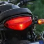 Червен LED стоп за мотоциклет със стоп и габарит, снимка 2