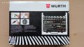 Wurth Zebra 1/2 и 1/4 гидория 59 части вложки камъни комплект, снимка 12