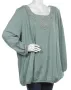 3XL и 5XL Нови блузи Sheego в млечно зелено, снимка 1