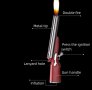 Газова запалка с формата на ловджийска пушка, снимка 12