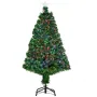 ПРОМОЦИЯ Коледна елха с вградени LED светлини и височина 120 см, 88037, снимка 1