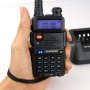 Нова Baofeng 5R 8w Модел 2023 +3 подаръка 136-174 400-520 Mhz Радиостанция Pmr Fm фенерче до 40км., снимка 13