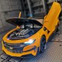 Метални колички: Chevrolet Camaro Bumblebee (Шевролет Камаро Трансформърс (Бъмбълби), снимка 5