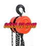 Ръчна лебедка с верига 500 кг, 1 тон, 2 тона, 3 тона и 5 тона, снимка 3