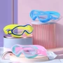 6563 Силиконови очила за плуване с тапи за уши в кутия, снимка 1
