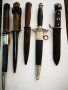 WW2-Немски ножове за ръкопашен бой,авиаторски кортик кинжал сабя/хитлерюген 1 емисия