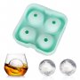 1822 Пластмасова форма за лед Топки Spherical Ice mold, снимка 2