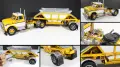 Шевролет Камион C60 Умален Модел Мащаб 1:24 с ремарке Chevrolet C60 Truck Scale 1/24 with trailer, снимка 1