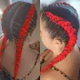 🩵Боксьорски Плитки❤️ Box braids Детски прически Опашки Бохо Туистъри Ариел Къдрици Афро Канекалон , снимка 2