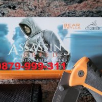 Сгъваем Нож Bear Grylls Беър Грил Gerber за колекция лов туризъм ножове Assassins Creed, снимка 1 - Ножове - 40110281