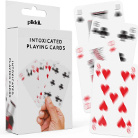 Весели размазани карти за игра, снимка 1 - Карти за игра - 44602554