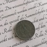 Райх монета - Германия - 10 пфенига | 1944г.; серия А, снимка 1 - Нумизматика и бонистика - 40376365