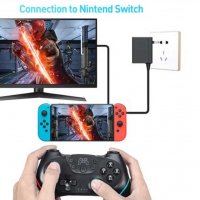 Pro Controller Nintendo Switch & PC/ Про контролери Нинтендо Суич Wii U, снимка 7 - Nintendo конзоли - 29488085