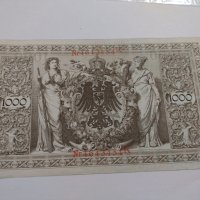 Райх банкнота - Германия - 1000 марки / 1910 година - 17957, снимка 10 - Нумизматика и бонистика - 31029931
