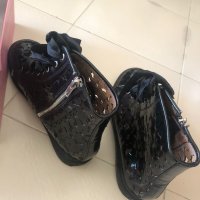 летни лачени обувки - Естествена кожа! , снимка 5 - Дамски боти - 39338470