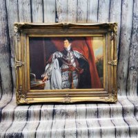 Голяма репродукция King George IV, снимка 3 - Картини - 35105954