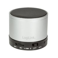 Speakers Wireless Bluetooth Тонколона Блутут безжична LogiLink SP0051S Сива 3W С Четец за карти, снимка 1 - Слушалки и портативни колонки - 31956899