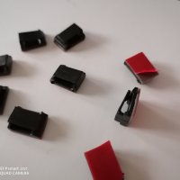 Черни пластмасови самозалепващи държач държачи за кабел на смартфон телефон таблет и други, снимка 12 - USB кабели - 31563908