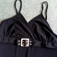 Промо!Черна рокля с катарама М - 10 лв, снимка 2 - Рокли - 33760913