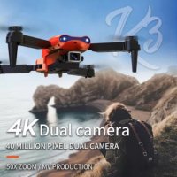 Сгъваем дрон DUAL 4K CAMERAS - Z68, снимка 3 - Дронове и аксесоари - 42414165