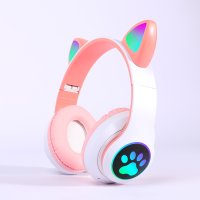 Котешки детски слушалки - безжични, снимка 11 - Слушалки и портативни колонки - 42781125