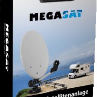 Megasat Сamping - преносима сателитна антена в куфар, снимка 1 - Приемници и антени - 17912085