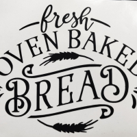 Стикер от винил / фолио за декорация Fresh oven baked bread, снимка 1 - Други - 44583724