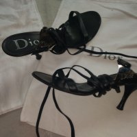 Сандали Christian Dior  размер 36 1/2, снимка 3 - Дамски елегантни обувки - 29342159