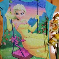 Детска тениска с Елза, снимка 1 - Детски тениски и потници - 40255617