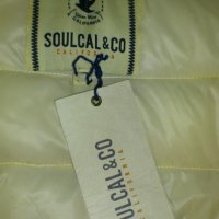 Свежо есенно-зимно предложени- яке " SoulCal" в цвят шампанско,внос от Англия, снимка 4 - Якета - 30364028