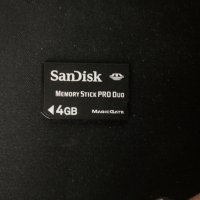 4GB карта памет за PSP ( SanDisk ), снимка 1 - PlayStation конзоли - 30677965