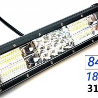 Халоген -LED BAR- 180W (1бр.) 31см. -8468/250566, снимка 2 - Аксесоари и консумативи - 30699671
