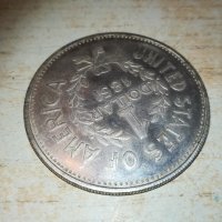 монета 1851 долар 1501211041, снимка 6 - Колекции - 31430398