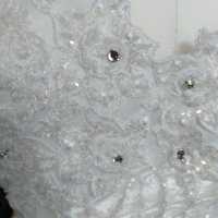 сватбена булчинска рокля от луксозна тафта, снимка 5 - Сватбени рокли - 33767247