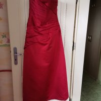 Червена официална дамска рокля, снимка 1 - Рокли - 31619038