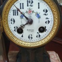 Страхотен антикварен френски каминен часовник , снимка 9 - Антикварни и старинни предмети - 38842866