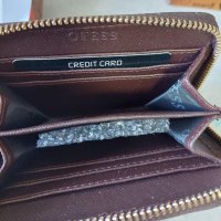 Кафяво портмоне  Guess код DS96, снимка 4 - Портфейли, портмонета - 40029794