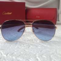 Cartier 2022 мъжки слънчеви очила, снимка 2 - Слънчеви и диоптрични очила - 37360781