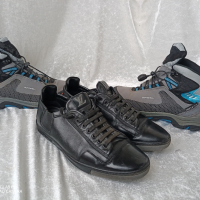 Limited Edition КАТО НОВИ LOUIS VUITTON® ORIGINAL LV TRAINER BLACK LEATHER SNEAKER 40 - 41, снимка 3 - Ежедневни обувки - 44572285