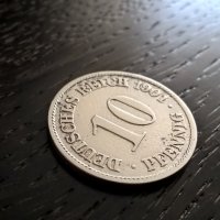 Райх монета - Германия - 10 пфенига | 1901г.; серия А, снимка 1 - Нумизматика и бонистика - 29773509