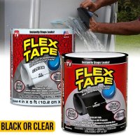 Здраво водоустойчиво тиксо Flex Tape - запушване на течове, снимка 5 - Други - 29174195