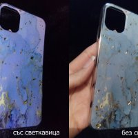 Кейс за iPhone 11 със златисто фолио, снимка 2 - Калъфи, кейсове - 30731981