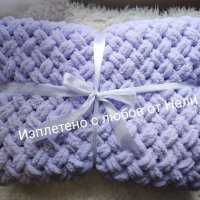 Бебешко одеалце за новородено бебе Подарък за Погача , снимка 1 - Спално бельо и завивки - 38707976