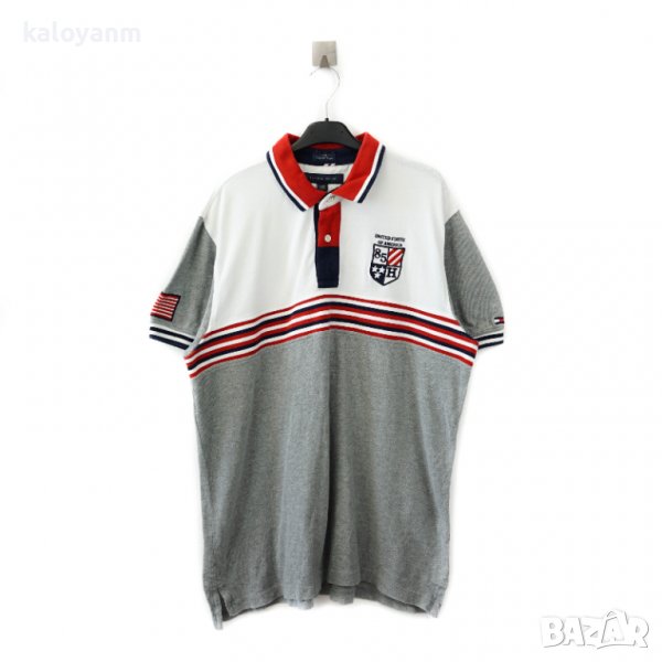 Tommy Hilfiger USA Polo Shirt - оригинална тениска - L, снимка 1