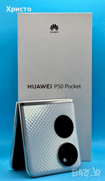 ГАРАНЦИОНЕН!!! Huawei P50 Pocket 256GB 8GB RAM Dual , снимка 1
