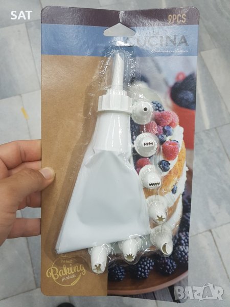 Шприц 8 накрайника, снимка 1