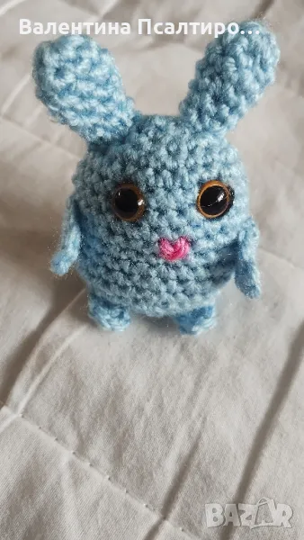 Зайче амигуруми на една кука , снимка 1