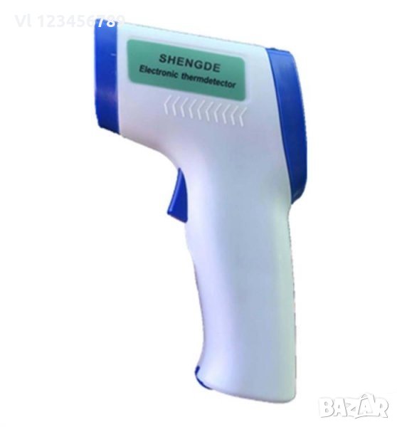 Инфрачервен безконтактен телесен термометър Shengde , IR Termometer, снимка 1