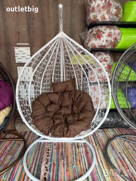 Люлка-градинска люлка висяща, тип яйце,гнездо, снимка 1