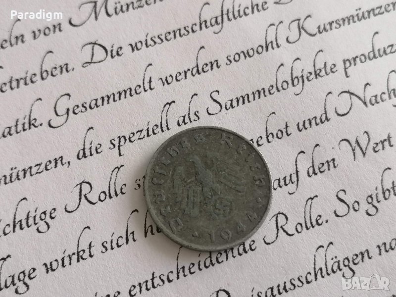 Райх монета - Германия - 10 пфенига | 1944г.; серия А, снимка 1